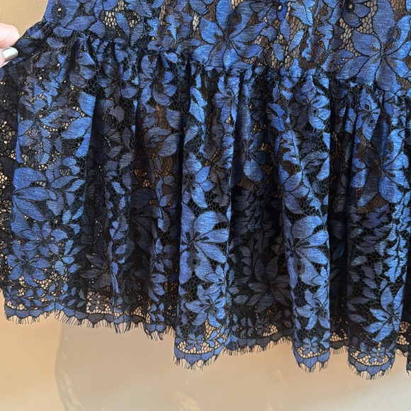 Never worn blue lace midi Anthropologie dress! - Picture 3 of 8